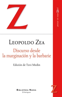 Books Frontpage Discurso desde la marginación y la barbarie