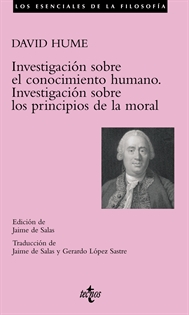 Books Frontpage Investigación sobre el conocimiento humano. Investigación sobre los principios de la moral