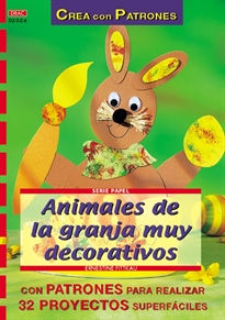 Books Frontpage Serie Papel nº 24. ANIMALES DE LA GRANJA MUY DECORATIVOS