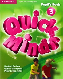 Books Frontpage Quick Minds Level 3 Pupil's Book with Online Interactive Activities Spanish Edition