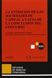 Front pageLa extinción de las sociedades de capital a causa de la conclusión del concurso (Papel + e-book)