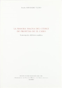 Books Frontpage La masora magna del códice de Profetas de El Cairo