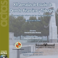 Books Frontpage XIII Jornadas de Estudio de Derecho Financiero y Tributario. La proyectada reforma de las Haciendas Locales