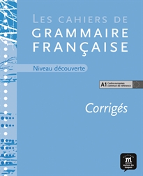 Books Frontpage Corrigés des Cahiers de grammaire A1