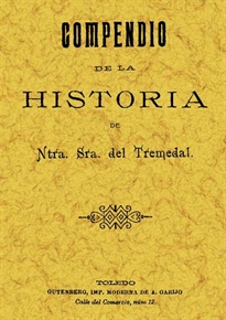 Books Frontpage Compendio de Historia de Nuestra Señora del Tremedal