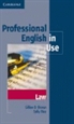Front pageProfessional English in Use Law