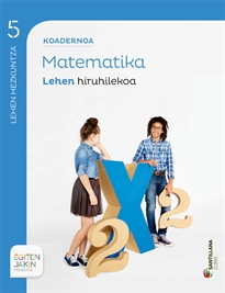 Books Frontpage Koadernoa Matematika 5 Lehen Hiruhilekoa Egiten Jakin