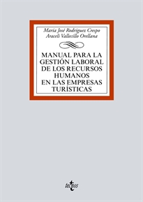 Books Frontpage Manual para la gestión laboral de los recursos humanos en las empresas turísticas