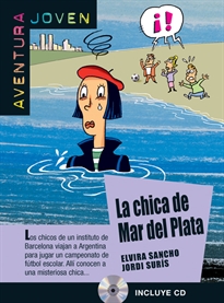 Books Frontpage La chica de Mar del Plata,  Aventura Joven + CD