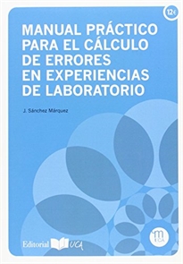 Books Frontpage Manual práctico para el cálculo de errores en experiencias de laboratorio