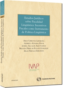 Books Frontpage Estudios Jurídicos sobre fiscalidad lingüística: incentivos fiscales como instrumento de política lingüística