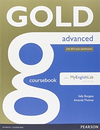 Books Frontpage Gold Advanced Coursebook With Advanced Mylab Pack
