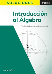 Books Frontpage Introducción al Álgebra 2ª edición: SOLUCIONES