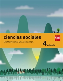Books Frontpage Ciencias sociales. 4 Primaria. Savia. Comunidad Valenciana