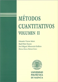 Books Frontpage Métodos Cuantitativos. Volumen II