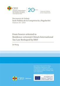 Books Frontpage From source-oriented to residence-oriented: China´s international tax law by BRI?