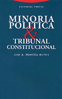 Books Frontpage Minoría política y Tribunal Constitucional