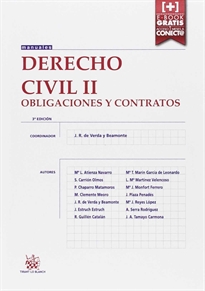 Books Frontpage Derecho Civil II 3ª Edición 2015 Obligaciones y Contratos