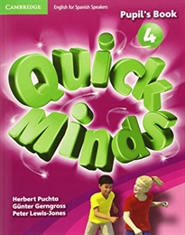 Books Frontpage Quick Minds Level 4 Pupil's Book with Online Interactive Activities Spanish Edition
