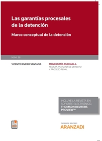 Books Frontpage Las garantías procesales de la detención (Papel + e-book)