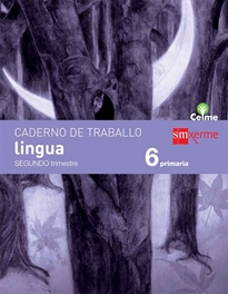 Books Frontpage Caderno de lingua. 6 Primaria, 2 Trimestre. Celme