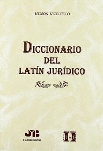 Books Frontpage Diccionario del Latín Jurídico.