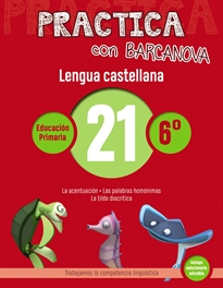 Books Frontpage Practica con Barcanova 21. Lengua castellana