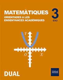 Books Frontpage Inicia Matemàtiques orientades a les ensenyances acadèmiques 3r ESO. Llibre de l'alumne
