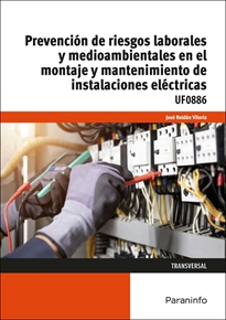 Books Frontpage Prevención de riesgos laborales y medioambientales en el montaje y mantenimiento de instalaciones eléctricas