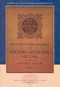 Books Frontpage Documents per a la història de la cultura catalana mig-eval