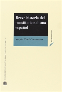 Books Frontpage Breve historia del constitucionalismo español