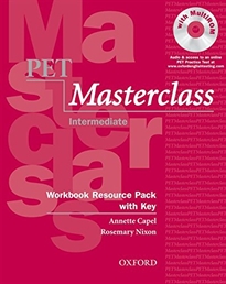 Books Frontpage PET Masterclass Workbook Resource Pack with Key