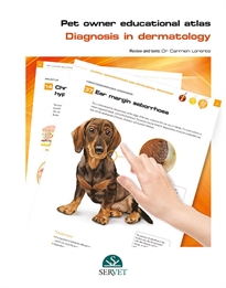 Books Frontpage Diagnosis in dermatology. Pet owner educational atlas
