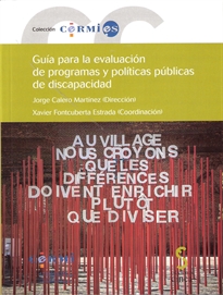 Books Frontpage Guía para la evaluación de programas y políticas públicas de discapacidad
