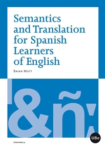 Books Frontpage Semantics and Translation for Spanish Learners of English