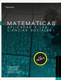 Books Frontpage Matemáticas aplicadas a las ciencias sociales I. 1º Bachillerato (LOMCE)