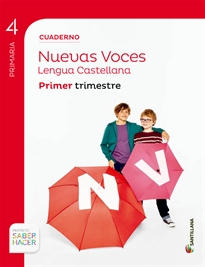 Books Frontpage Cuaderno Lengua Nuevas Voces 4 Primaria 1 Trim Saber Hacer