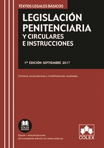 Books Frontpage Legislación Penitenciaria Y Circulares E Instrucciones