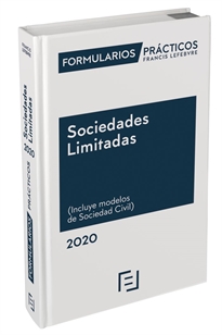 Books Frontpage Formularios Prácticos Sociedades Limitadas 2020
