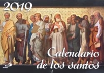Books Frontpage Calendario pared de los santos 2019