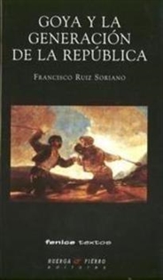 Books Frontpage Goya y la generación de la república