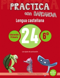 Books Frontpage Practica con Barcanova 24. Lengua castellana