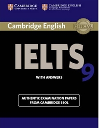 Books Frontpage Cambridge IELTS 9 Student's Book with Answers