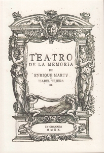 Books Frontpage Teatro de la memoria de Enrique Marty
