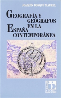 Books Frontpage Geografía y geógrafos en la España Contemporánea