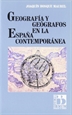 Front pageGeografía y geógrafos en la España Contemporánea