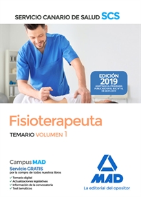 Books Frontpage Fisioterapeuta del Servicio Canario de Salud. Temario volumen 1