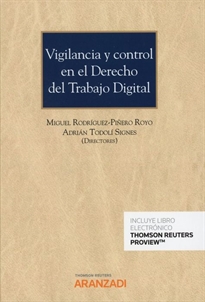 Books Frontpage Vigilancia y control en el Derecho del Trabajo Digital  (Papel + e-book)