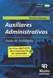 Front pageAuxiliares Administrativos de la Junta de Andalucía. Temario Volumen 1.