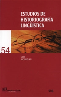 Books Frontpage Estudios de Historiografía Lingüística